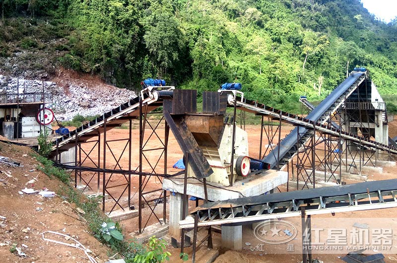 小型石灰石破碎生產(chǎn)線(xiàn)